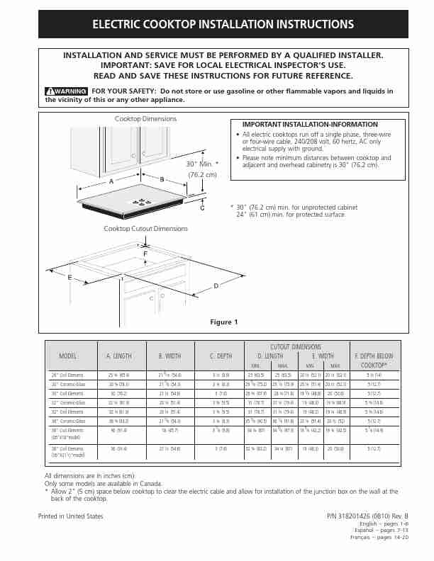 Frigidaire Cooktop FEC32S6AS-page_pdf